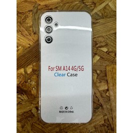 Capa de Silicone Transparente Ultrafina Samsung A14 / Samsung A14 5G