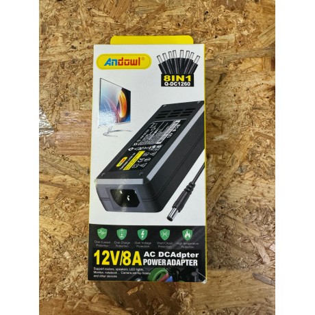 Carregador Universal 12v 8a Andowl - Várias Pontas