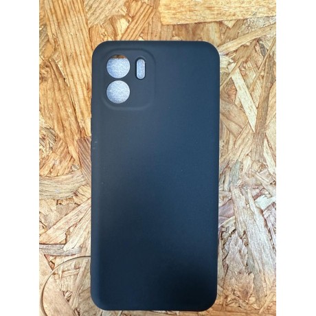 Capa de Silicone Preta Rigida Xiaomi Redmi A1 / Xiaomi 220733SI / Xiaomi Redmi A2 / Xiaomi 23028RN4DG