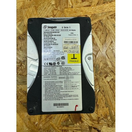 Disco Rigido 20Gb Seagate ST320413A IDE 3.5 Recondicionado Ref: 9R4003