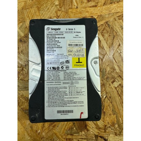 Disco Rigido 20Gb Seagate ST320413A IDE 3.5 Recondicionado Ref: 9R4003