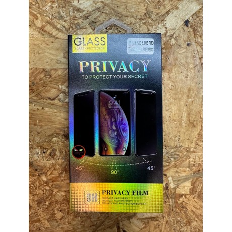 Pelicula de Vidro Completa 3D (Privacidade) iPhone 13 / iPhone 13 Pro / iPhone 14