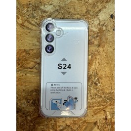 Capa de Silicone Transparente Rigida Samsung S24 / Samsung SM-S921B