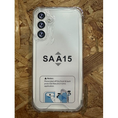 Capa de Silicone Transparente Rigida Samsung A15 / Samsung SM-A155F