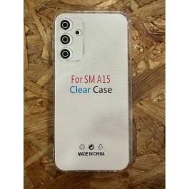 Capa de Silicone Transparente Ultrafina Samsung A15 / Samsung SM-A155F