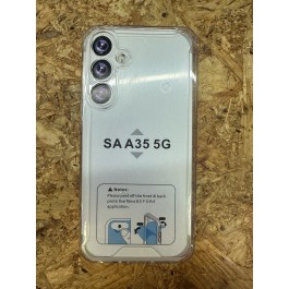 Capa de Silicone Transparente Rigida Samsung A35 5G / Samsung SM-A356E