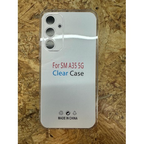 Capa de Silicone Transparente Ultrafina Samsung A35 5G / Samsung SM-A356E