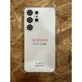 Capa de Silicone Transparente Ultrafina Samsung S24 Ultra / Samsung SM-S928B