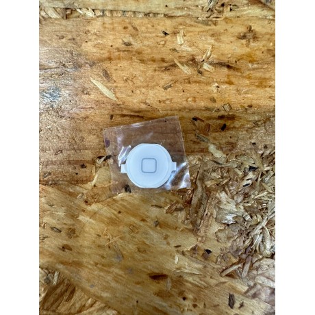 Botão Home Branco Plástico Iphone 4 / Iphone A1349 / Iphone A1332 Compativel