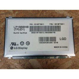 Display LCD LG 15.6" Recondicionado Ref: LP156WHB(TP)(D1)