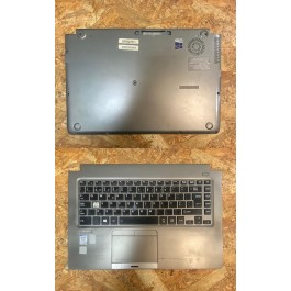 Bottom Cover & Cover de Teclado Toshiba Tecra Z40-B-11k Recondicionado Ref:GM903631913A-E / GM903631811A-D ( FALTA 1 TECLA )