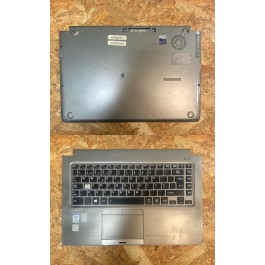 Bottom Cover & Cover de Teclado Toshiba Tecra Z40-B-11k Recondicionado Ref:GM903631913A-E / GM903631811A-D ( FALTA 1 TECLA )