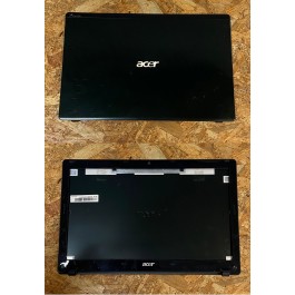 Back Cover LCD & Bezel Acer Aspire 5820T Recondicionado Ref: 3EZR7LBTN00 / DDC3DZR7LCTN