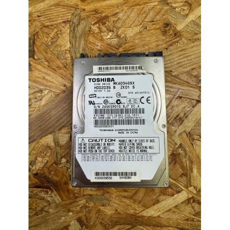 Disco Rigido 60Gb Toshiba SATA 2.5 Recondicionado Ref: MK6034GSX