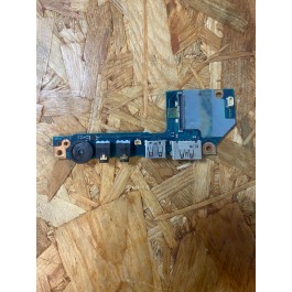 Jack Audio Board C/ Controlador de Volume & USB Toshiba Tecra R10-120 Recondicionado Ref : A5A002509010