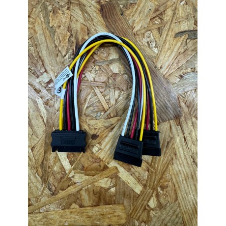 Adaptador SATA 1 x Macho P/ SATA 2 x Macho Goobay