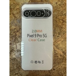 Capa de Silicone Transparente Rigida Google Pixel 9 Pro 5G