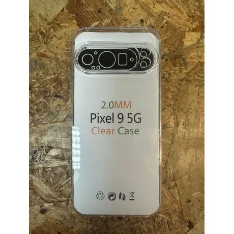 Capa de Silicone Transparente Rigida Google Pixel 9 5G