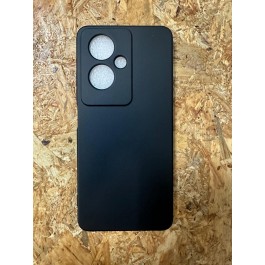 Capa de Silicone Preta Oppo A79 / Oppo CPH2553