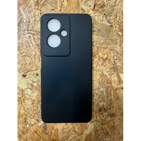 Capa de Silicone Preta Oppo A79 / Oppo CPH2553