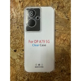 Capa de Silicone Transparente Oppo A79 / Oppo CPH2553
