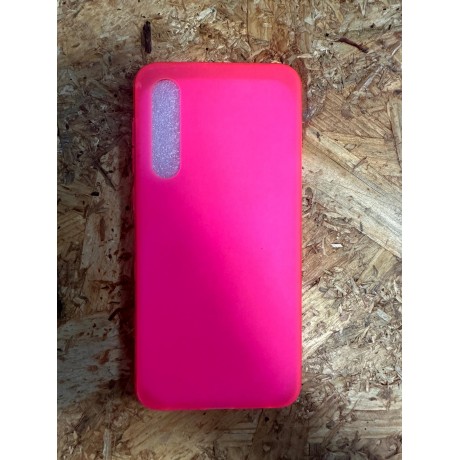 Capa de Silicone Rosa Florescente Xiaomi Mi 9 SE / Xiaomi M1903F2G