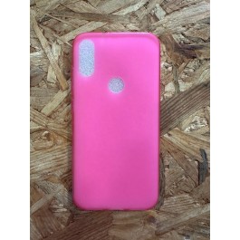 Capa de Silicone Rosa Florescente Xiaomi Mi Play / Xiaomi M1901F9E