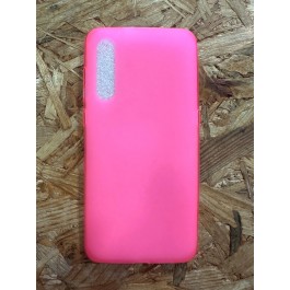 Capa de Silicone Rosa Florescente Xiaomi Mi 9 / Xiaomi M1902F1G