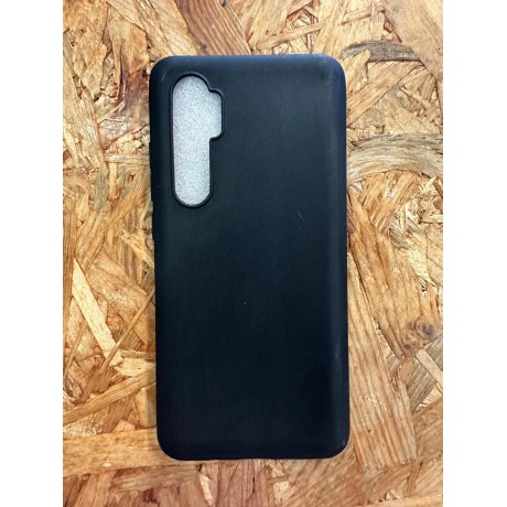 Capa de Silicone Preta Xiaomi Mi Note 10 Lite / Xiaomi M2002F4LG