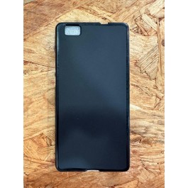 Capa de Silicone Preta Huawei P8 Lite / Huawei ALE-L21