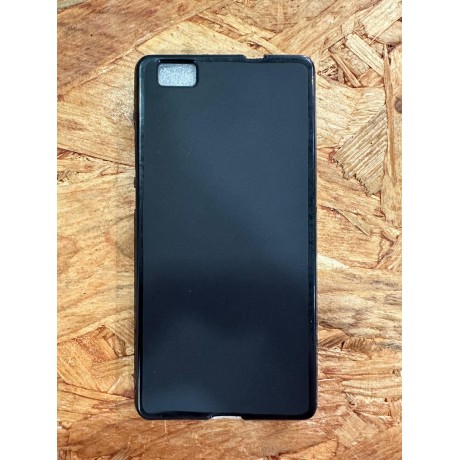 Capa de Silicone Preta Huawei P8 Lite / Huawei ALE-L21
