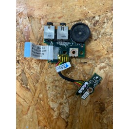 Jack Audio Board C/ Controlador de Volume & Switch Toshiba Satellite M30X Recondicionado Ref : NBX12002100