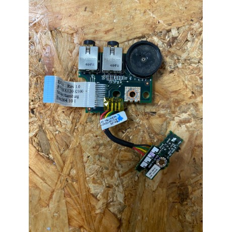 Jack Audio Board C/ Controlador de Volume & Switch Toshiba Satellite M30X Recondicionado Ref : NBX12002100