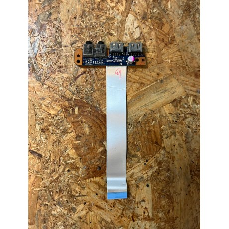 USB Board C/ Jack de Audio Toshiba Satellite A660 Recondicionado Ref: LS-6064P
