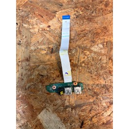USB Board C/ Jack Audio Asus K46CM Recondicionado Ref: 60-NTJAU1000