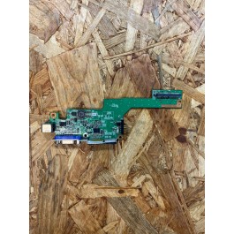 PCB C/ Conector de Carga & Bateria Insys Style Note M54SR Recondicionado Ref: 6-77-M5S4C-D01