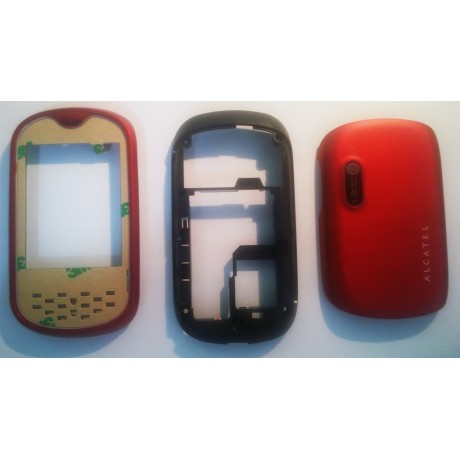 ALCATEL OT541 VODAFONE 541- CAPA COMPLETA VERMELHA