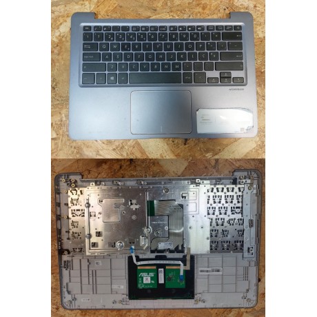 Teclado C/ Cover Completo Asus E406M Recondicionado Ref: 0KN1-3Z1P013