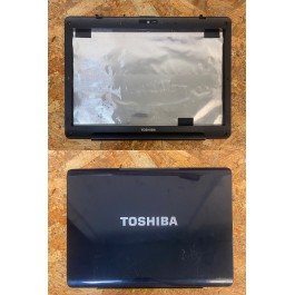 Back Cover LCD & Bezel Toshiba Satellite A205 Recondicionado Ref: AP019000P00 / AP019000100