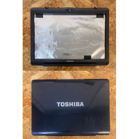 Back Cover LCD & Bezel Toshiba Satellite A205 Recondicionado Ref: AP019000P00 / AP019000100