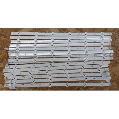 Kit Barras LED TV LG 47LV35A Recondicionado Ref: 6916L1935A/ 6916L2113A/ 6916L2112A/ 6916L1933A