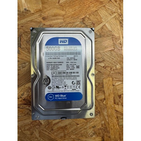 Disco Rigido 500GB WD SATA 3.5 Recondicionado Ref: WD5000AZLX
