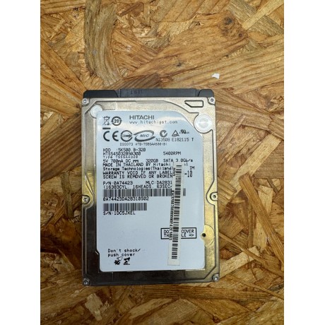 Disco Rigido 320Gb Hitachi SATA 2.5 Recondicionado Ref: 5K500.B-320
