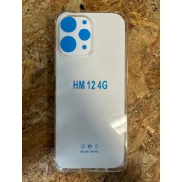 Capa de Silicone Transparente Xiaomi Redmi 12 4G / Xiaomi 23053RN02A