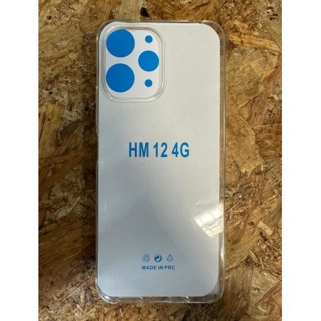 Capa de Silicone Transparente Xiaomi Redmi 12 4G / Xiaomi 23053RN02A
