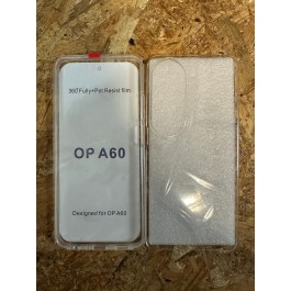 Capa de Silicone 360 Transparente Oppo A60 / Oppo CPH2631