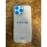 Capa de Silicone Transparente iPhone 16 Pro Max