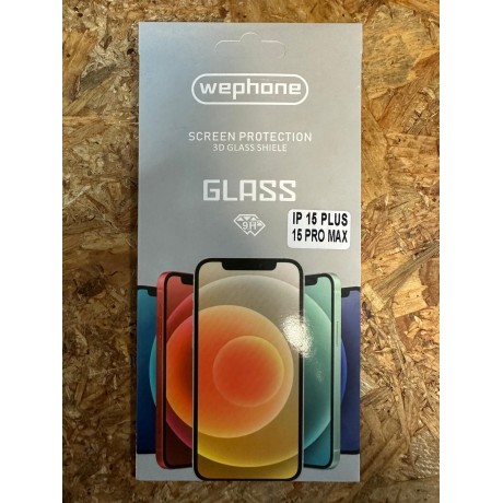 Pelicula de Vidro Simples iPhone 15 Plus / iPhone 15 Pro Max