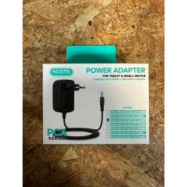 Carregador Universal 12v 2a Accetel Tamanho Ficha: 3.5 x 1.35 Ref: PCA-092