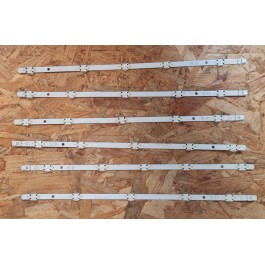 Kit Led´s TV Toshiba 48L3663DG Recondicionado Ref: SVV480A16A_5LED_Rev03_150803